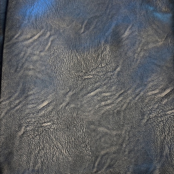 Topshop Black Faux Leather Mini Skirt 8 - Picture 7 of 7